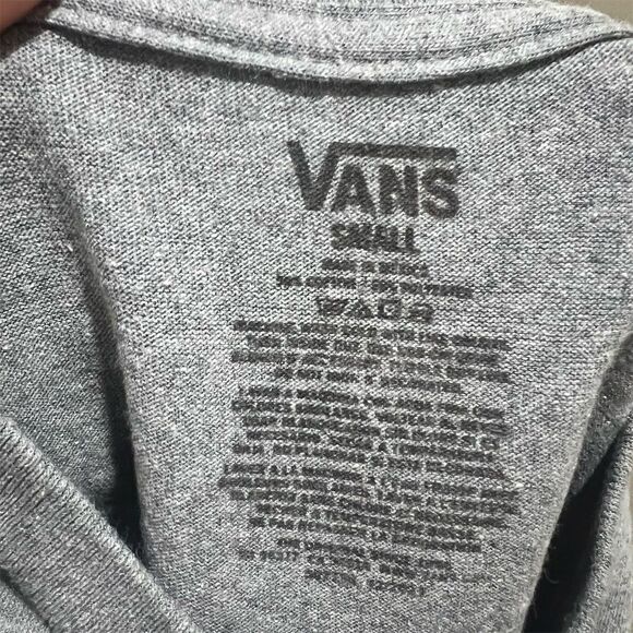 Vans Men's Gray Mountain Graphic T-Shirt Size S Short Sleeve Crew Neck - Picture 9 of 10